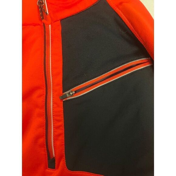 OBERMEYER Men's Flight Sport 75WT Zip Top Red size Medium - Picture 4 of 6